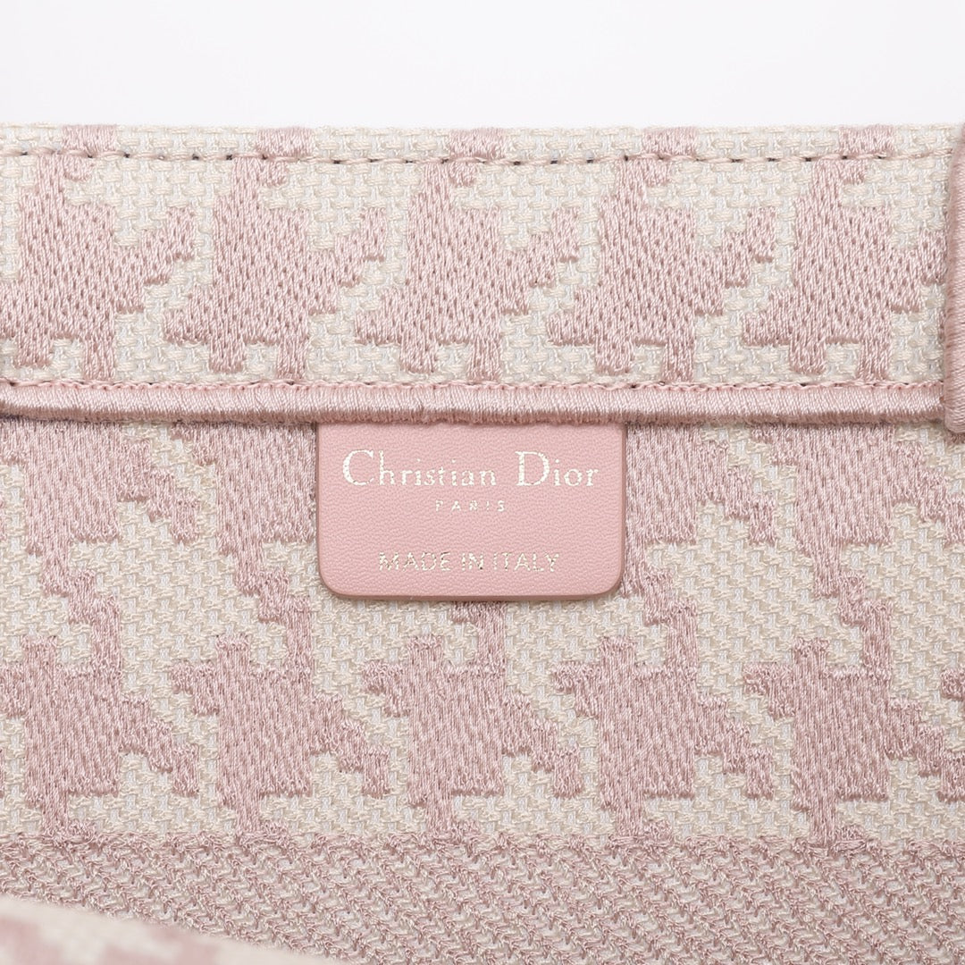 DIR1286 Book Tote pink small size 36.5CM 41.5CM