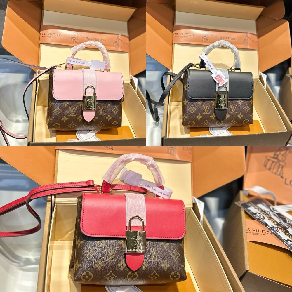 LV LOCKY BB MONOGRAM BLACK 21CM M44141
