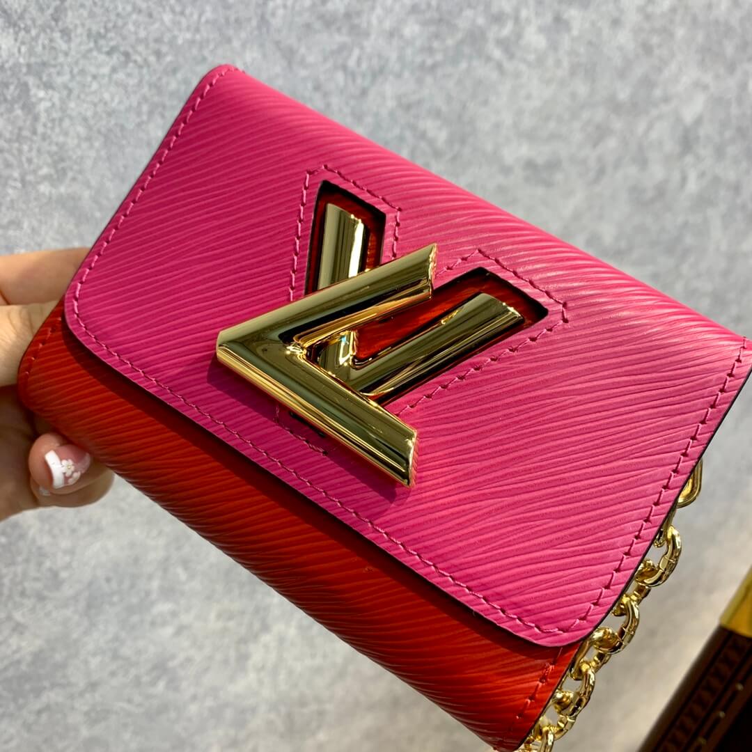 M50280 shoulder bag cross body bags maroon Leather rose gold