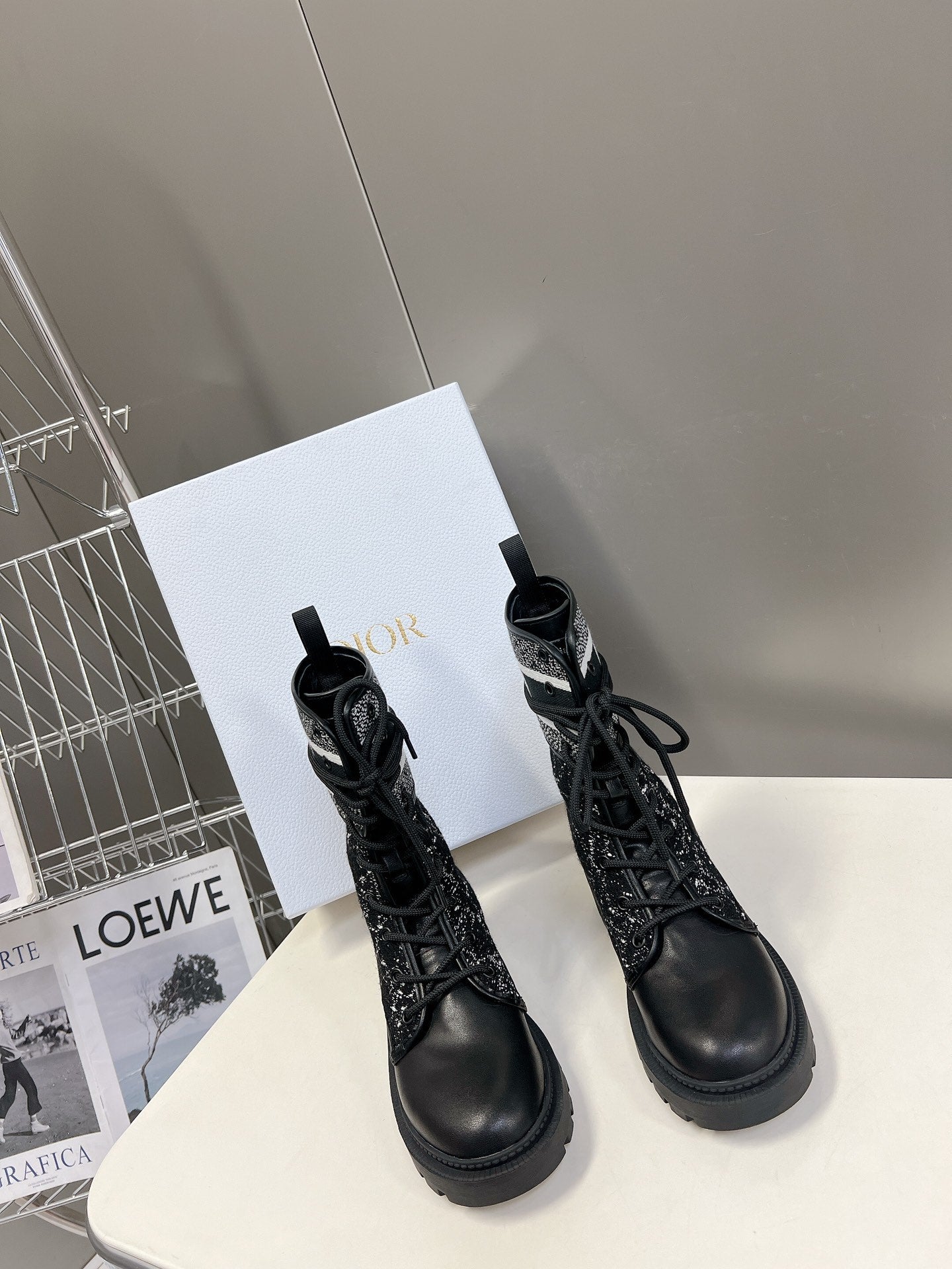 DD D MAJOR BOOTS BLACK