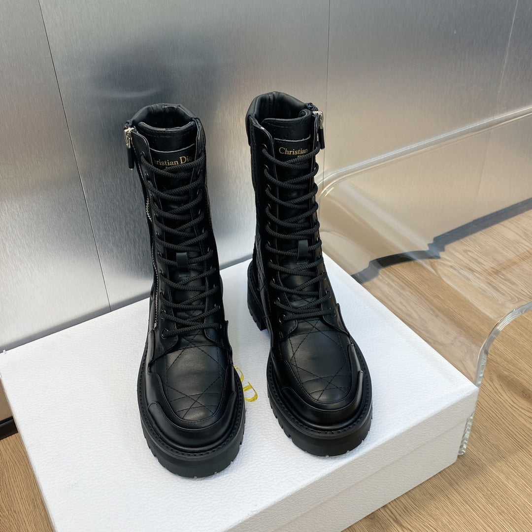 DD D LEADER ANKLE BOOT BLACK KDI733CQC S900