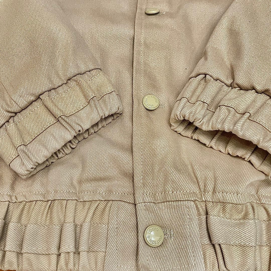 LV BOMBER JACKET TAUPE BROWN 1AFQDS
