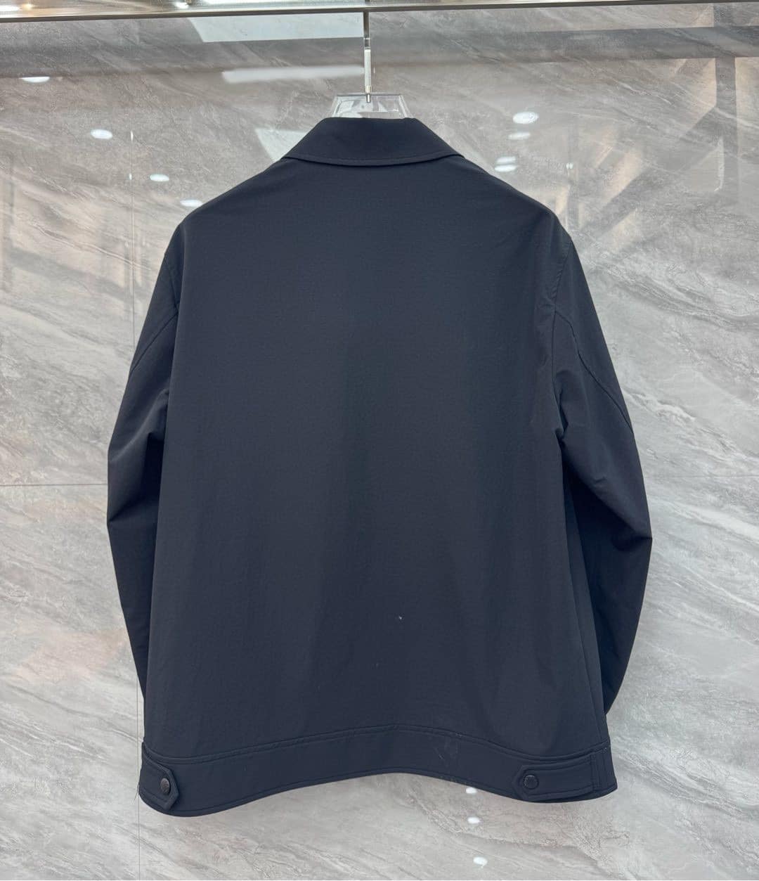 PR TECHNICAL POPLIN JACKET BLUE
