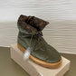 LV PILLOW COMFORT ANKLE BOOT KAKI 1A8T3L