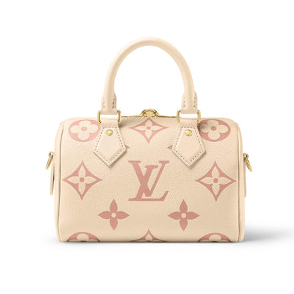 LV SPEEDY BANDOULIÈRE 20 BAG LATTE CHAMALLOW 21CM M46875