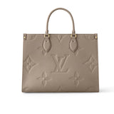 LV ONTHEGO MM MONOGRAM EMPREINTE TURTLEDOVE 35CM M45607