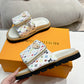 LV X TAKASHI MURAKAMI POOL PILLOW FLAT COMFORT MULE BLANC 1AGVQW
