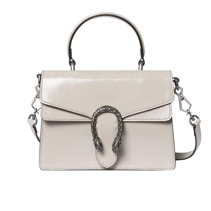 GG DIONYSUS SMALL TOP HANDLE BAG LIGHT GREY 24CM 799599 0AAA6 1712