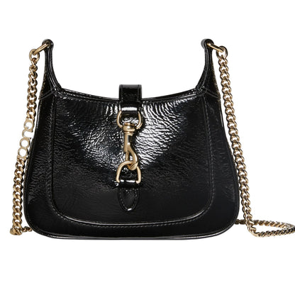 GG JACKIE NOTTE MINI SCHULTERTASCHE BLACK 19CM 782889 0P50G 1000