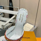 LV X TAKASHI MURAKAMI 6AM MULE WHITE 1AGWUA