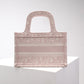 DIR1286m Book Tote rose pink mini size 22.5CM Oblique