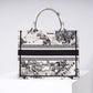 DIR1286 Book Tote CHRISTIAN D10R MINI 26.5 black