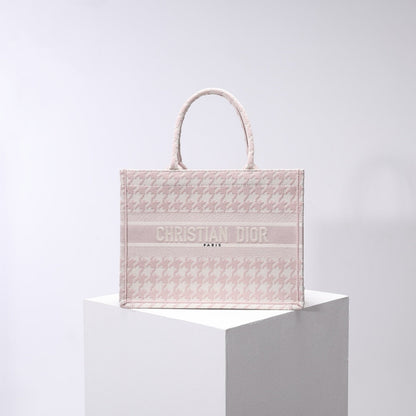 DIR1286 Book Tote pink small size 36.5CM 41.5CM