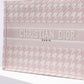 DIR1286 Book Tote pink small size 36.5CM 41.5CM