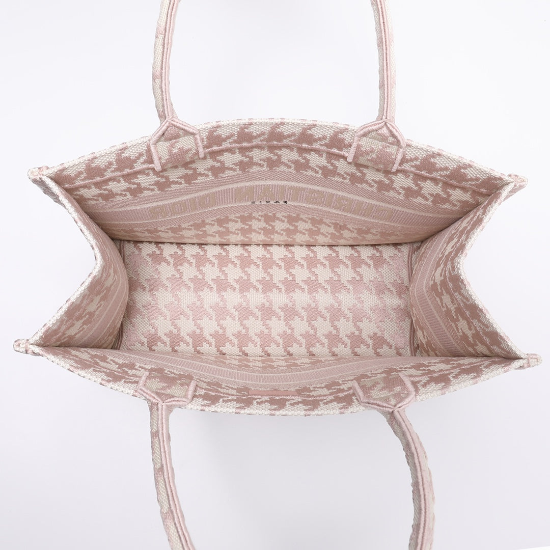 DIR1286 Book Tote pink small size 36.5CM 41.5CM