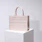 DIR1286 Book Tote pink small size 36.5CM 41.5CM