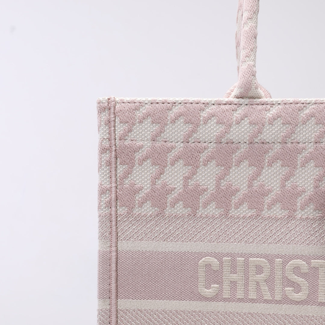 DIR1286 Book Tote pink small size 36.5CM 41.5CM