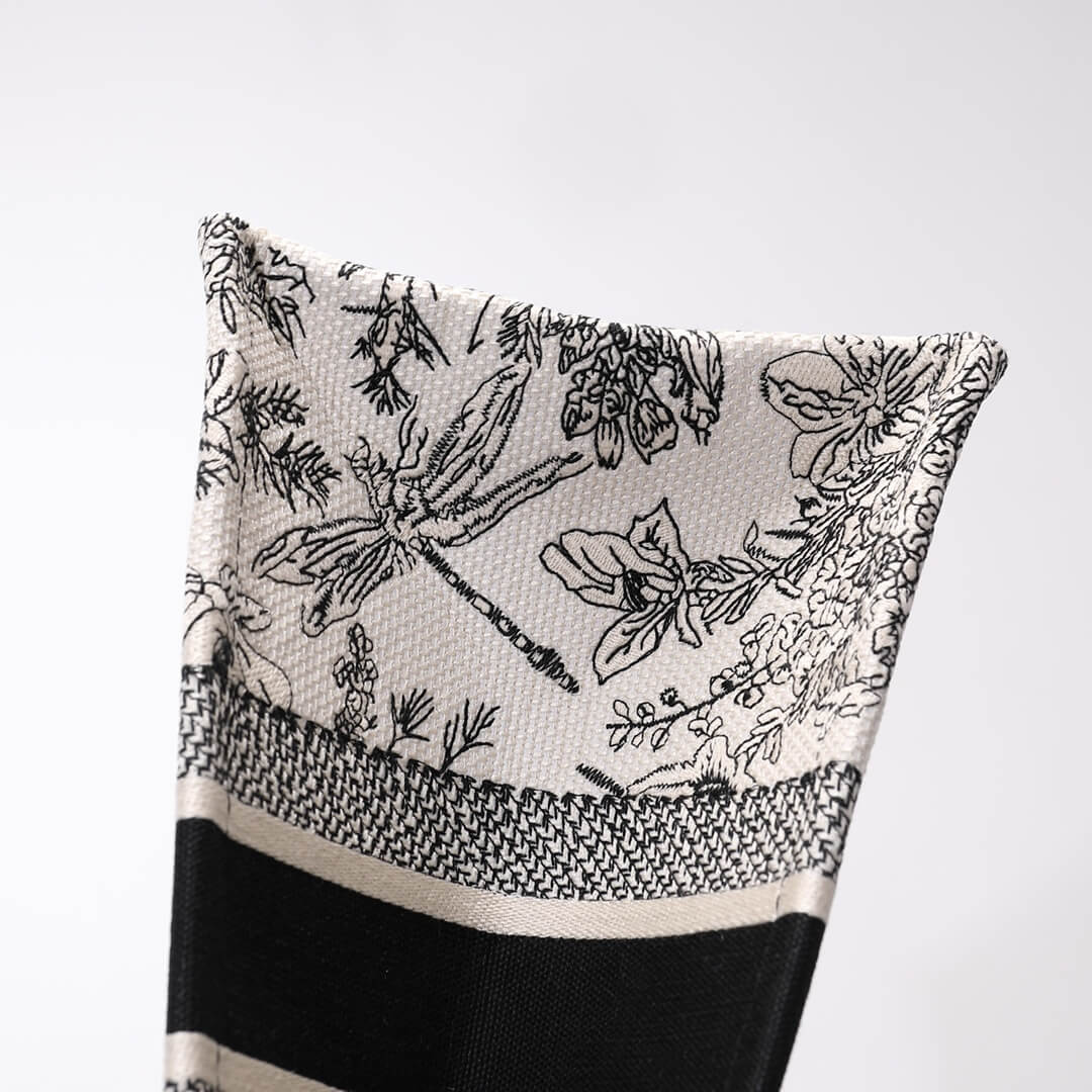 DIR1286 Book Tote tote bag grey Embroidery LOGO