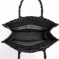 DIR1286 Book Tote BIG size 41.5cm 36.5cm Embroidery LOGO red Handbag grey Mizza