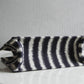 DIR1286 Book bag Tote Embroidery 36.5cm 41.5cm Handbag black and white