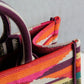 DIR1286 Book bag Tote Embroidery 36.5cm 41.5cm Handbag red-3