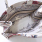 DIR1286 Book bag Tote Embroidery 36.5cm 41.5cm Handbag white printing