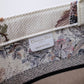 DIR1286 Book bag Tote Embroidery 36.5cm 41.5cm Handbag white printing