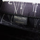 DIR1286 Book bag Tote Embroidery blue white 36.5cm 41.5cm Handbag