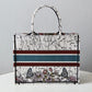 DIR1286 Book bag Tote Embroidery red printing 36.5cm 41.5cm Handbag
