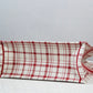 DIR1286 Book bag Tote Embroidery red white 36.5cm 41.5cm Handbag
