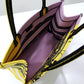 DIR1286 Book bag Tote Embroidery yellow 36.5cm 41.5cm Handbag