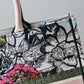DIR1286 Book Tote big size MINI 36.5CM 41.5CM pink grey