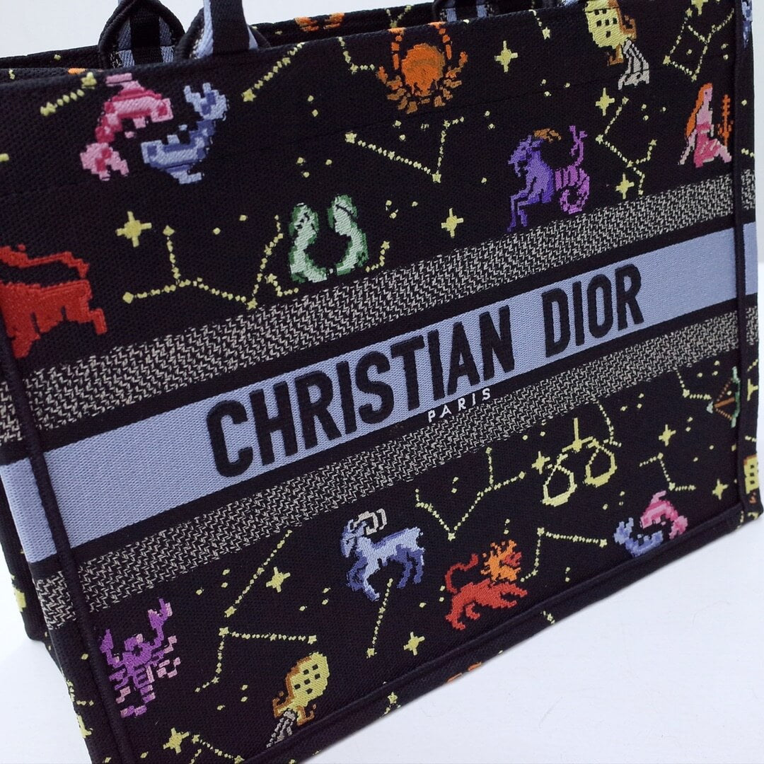 DIR1286 Medium Book Tote Constellation black red