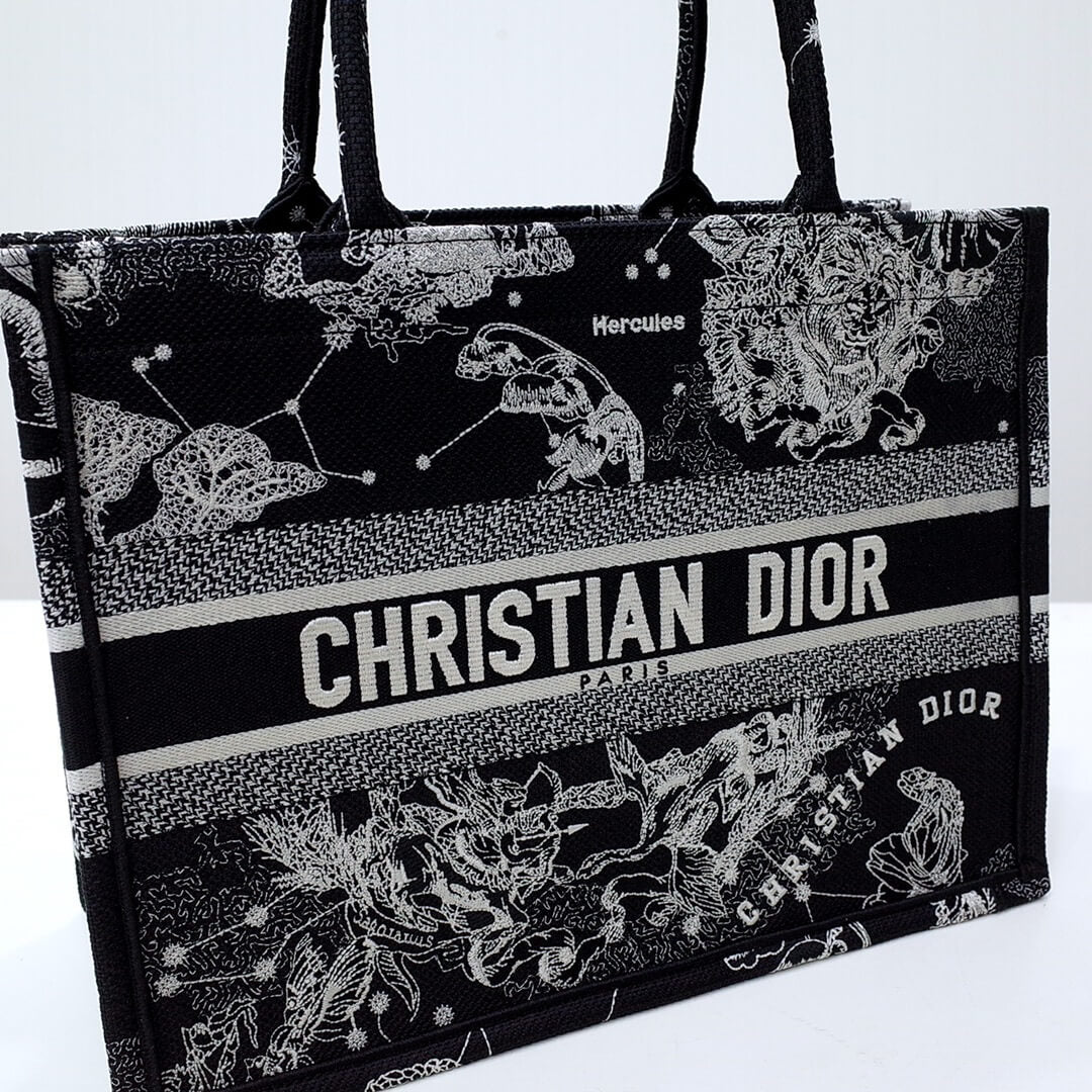 DIR1286 Book Tote dragon black