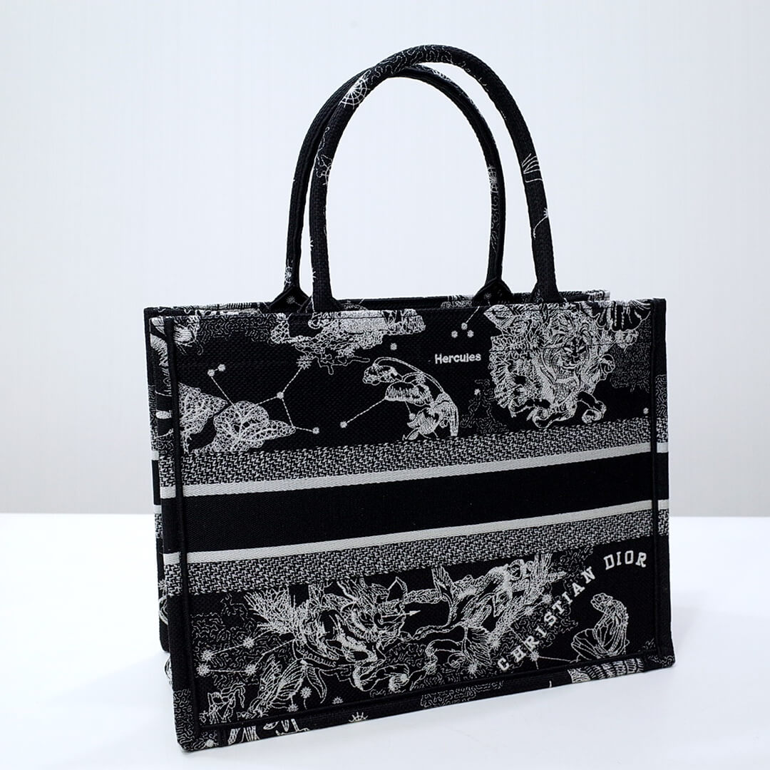 DIR1286 Book Tote dragon black