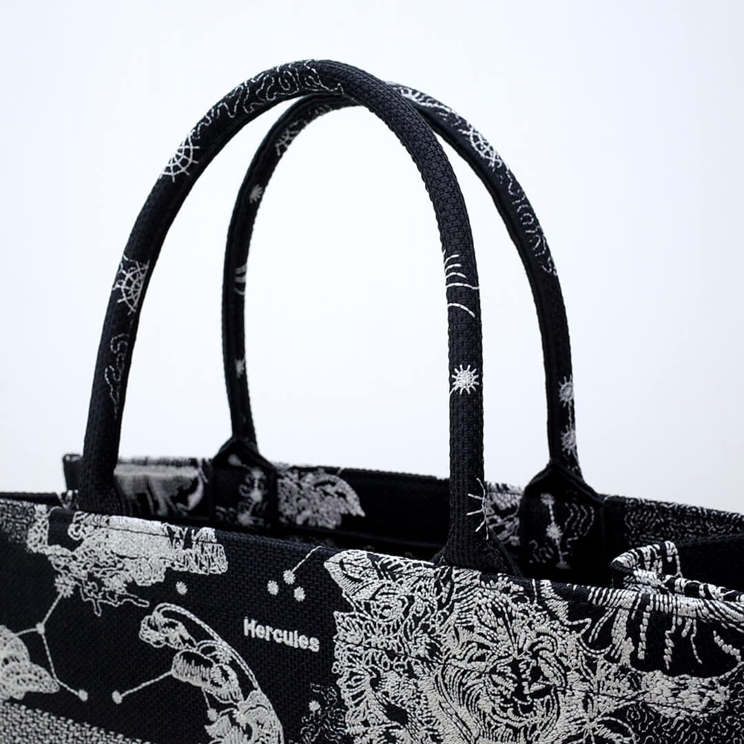 DIR1286 Book Tote dragon black