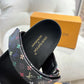 LV X TAKASHI MURAKAMI BOM DIA FLAT COMFORT MULE BLACK 1AGXUB