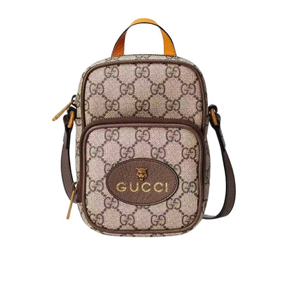 GG NEO   GG SUPREME SMALL CROSSBODY BEIGE 12CM