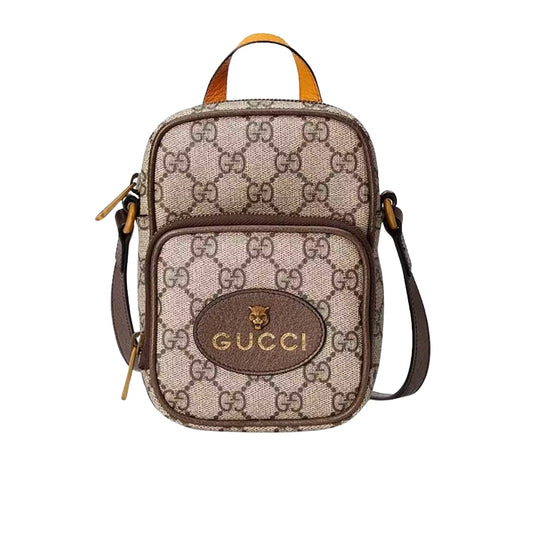 GG NEO   GG SUPREME SMALL CROSSBODY BEIGE 12CM