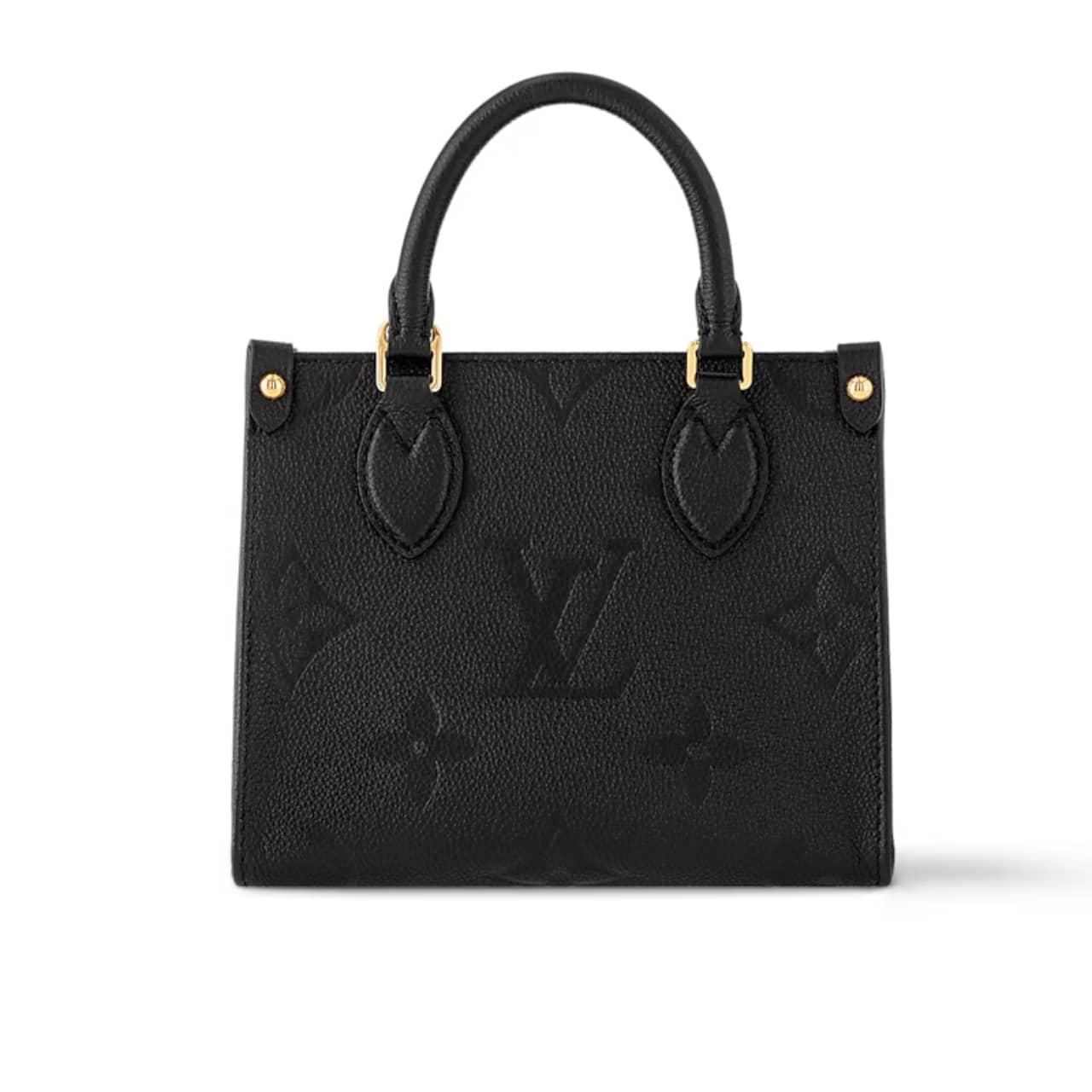 LV ONTHEGO BB MONOGRAM EMPREINTE BLACK 18CM M46993