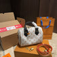 LV SPEEDY BANDOULIÈRE 20 MONOGRAM DUNE COATED CANVAS 20CM M46906