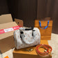 LV SPEEDY BANDOULIÈRE 20 MONOGRAM DUNE COATED CANVAS 20CM M46906