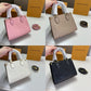LV ONTHEGO BB MONOGRAM EMPREINTE BLACK 18CM M46993