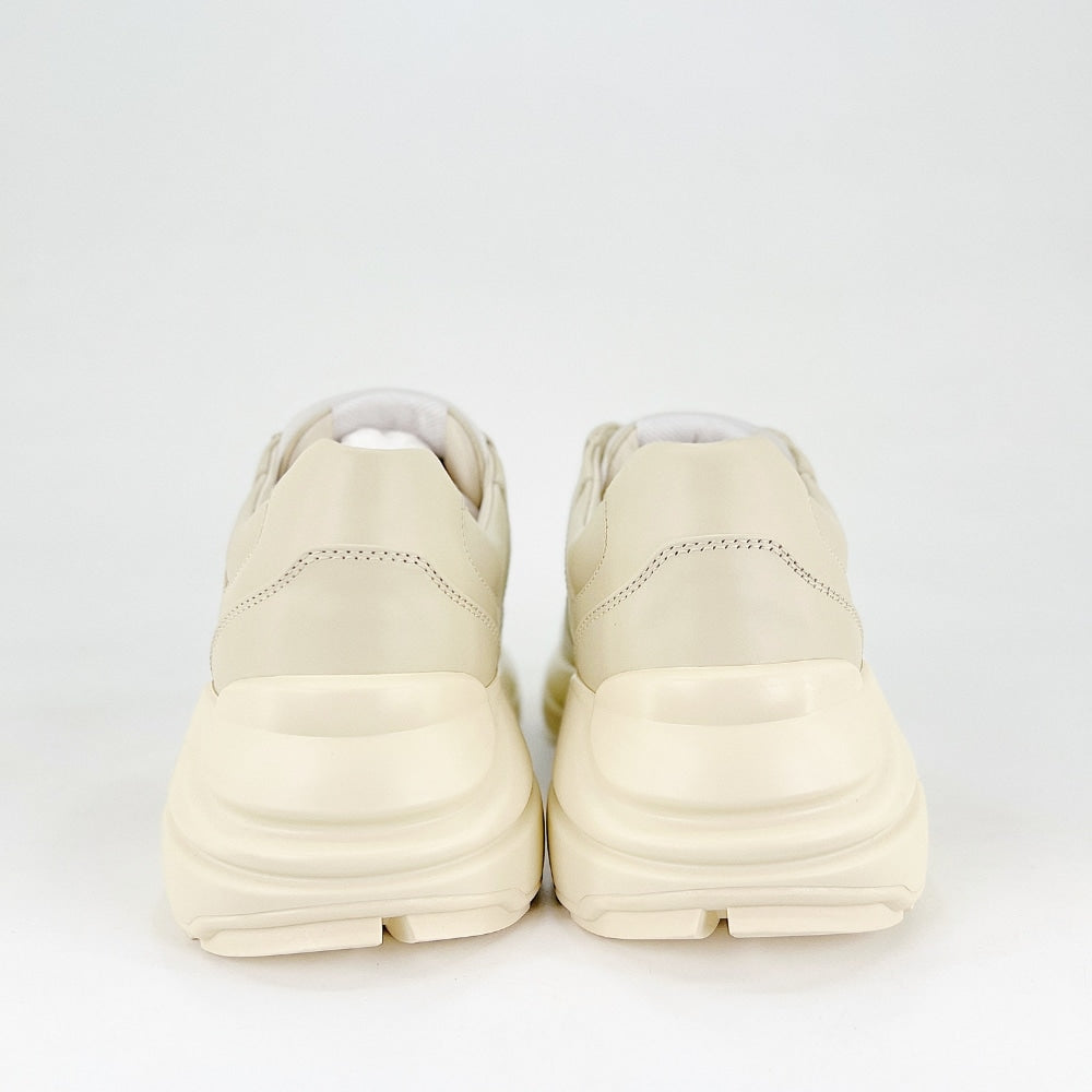 GG WOMEN'S RHYTON TRAINER IVORY 817482 UPG00 9522