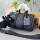 LV KEEPALL BANDOULIÈRE 25 MONOGRAM ECLIPSE BLACK 24CM M46271