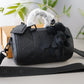 LV KEEPALL BANDOULIÈRE 25 MONOGRAM TAURILLON BLACK 24CM M20900