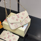 LV FÉLICIE POCHETTE BAG ROSE TRIANON 22CM M82047