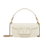 VO GARAVANI LOCÒ SHOULDER BAG IN IVORY 27CM