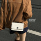 CC WALLET ON CHAIN WHITE LAMBSKIN 19CM