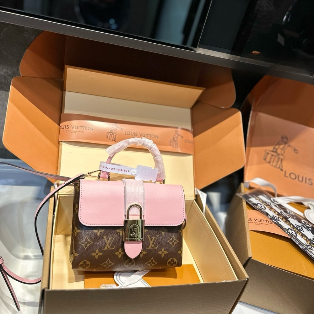 LV LOCKY BB MONOGRAM PINK 21CM